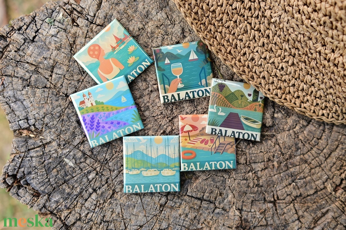Minimemo Balaton kollekció (6db-os szett) - otthon & életmód - konyhafelszerelés, tálalás - konyhai dekoráció - hűtőmágnes - Meska.hu  Minimemo Balaton kollekció (6db-os szett) - otthon & életmód - konyhafelszerelés, tálalás - konyhai dekoráció - hűtőmágnes - Meska.hu