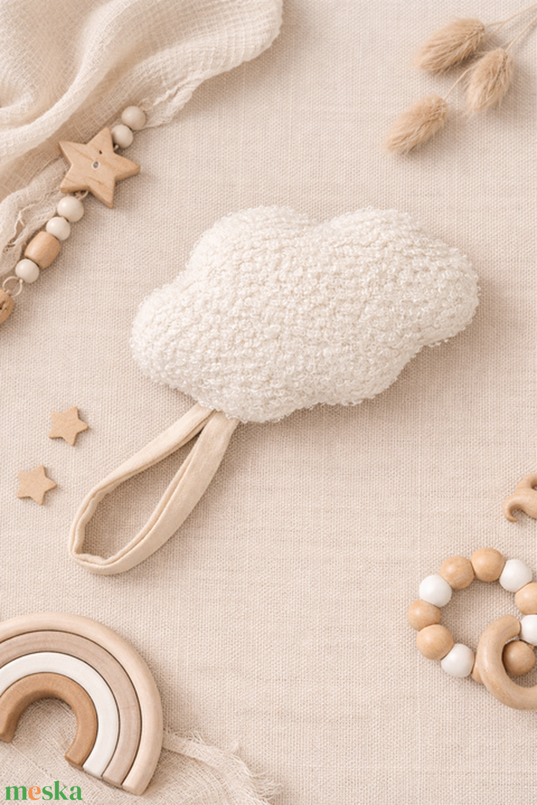 Plüss Cumitartó - baba - mama - baba játékok - cumilánc - Meska.hu