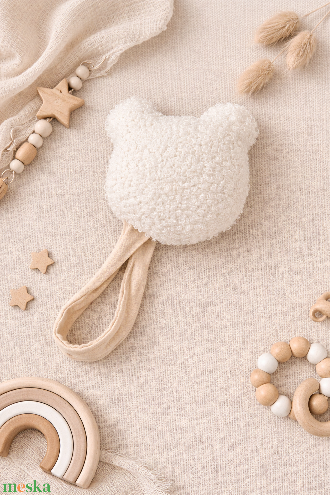 Plüss Cumitartó - baba - mama - baba játékok - cumilánc - Meska.hu