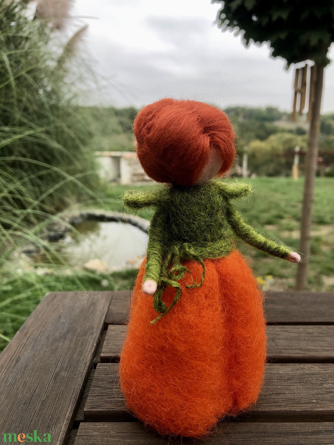 Tűnemezelt Ősztündér - művészet - textilkép - nemezelt - Meska.hu Tűnemezelt Ősztündér - művészet - textilkép - nemezelt - Meska.hu