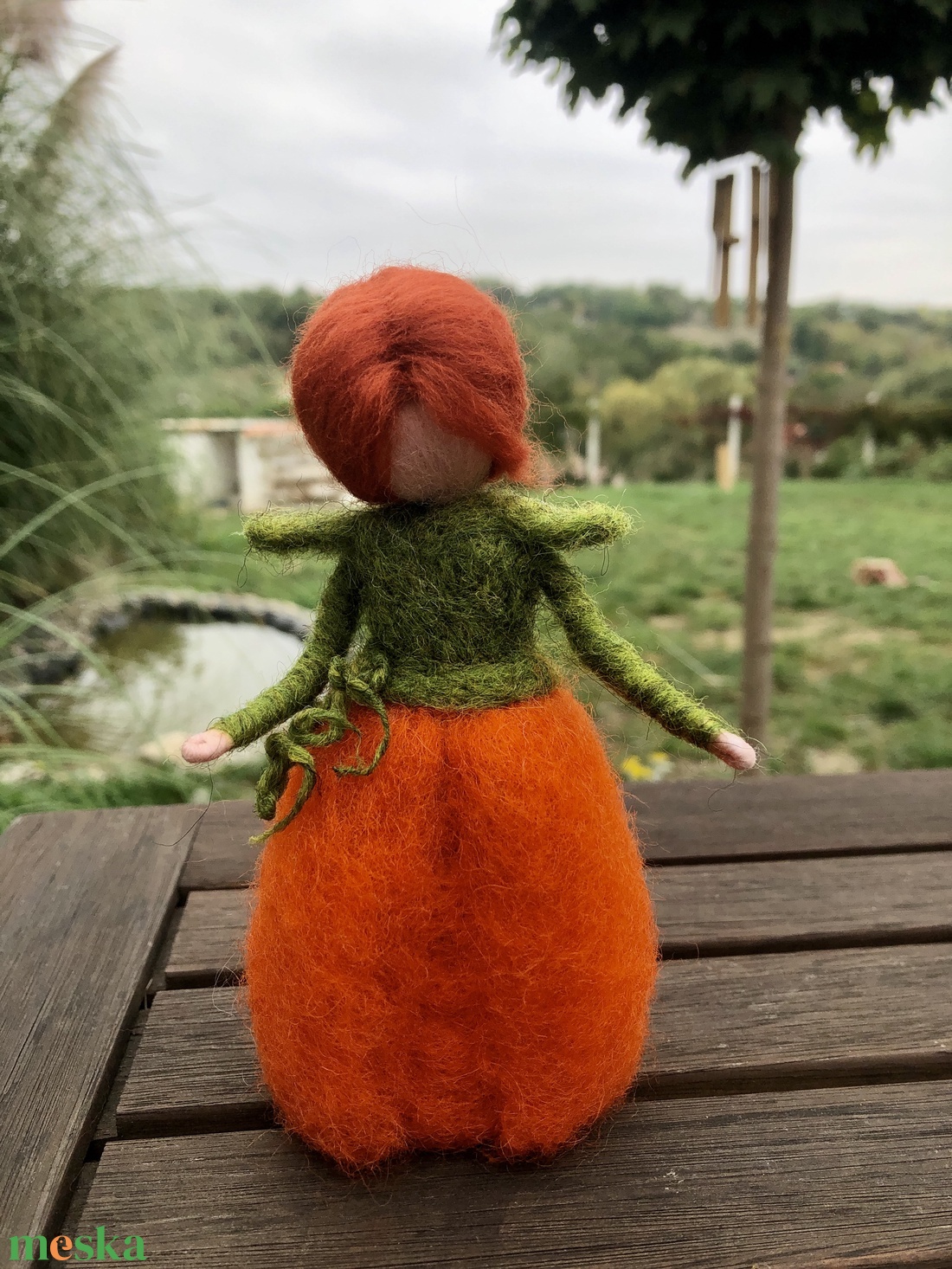 Tűnemezelt Ősztündér - művészet - textilkép - nemezelt - Meska.hu Tűnemezelt Ősztündér - művészet - textilkép - nemezelt - Meska.hu