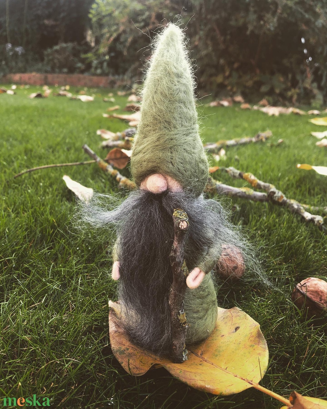 Alfonz, az ásványőrző manó - játék & sport - készségfejlesztő és logikai játék - montessori szivárvány, waldorf játékok - Meska.hu