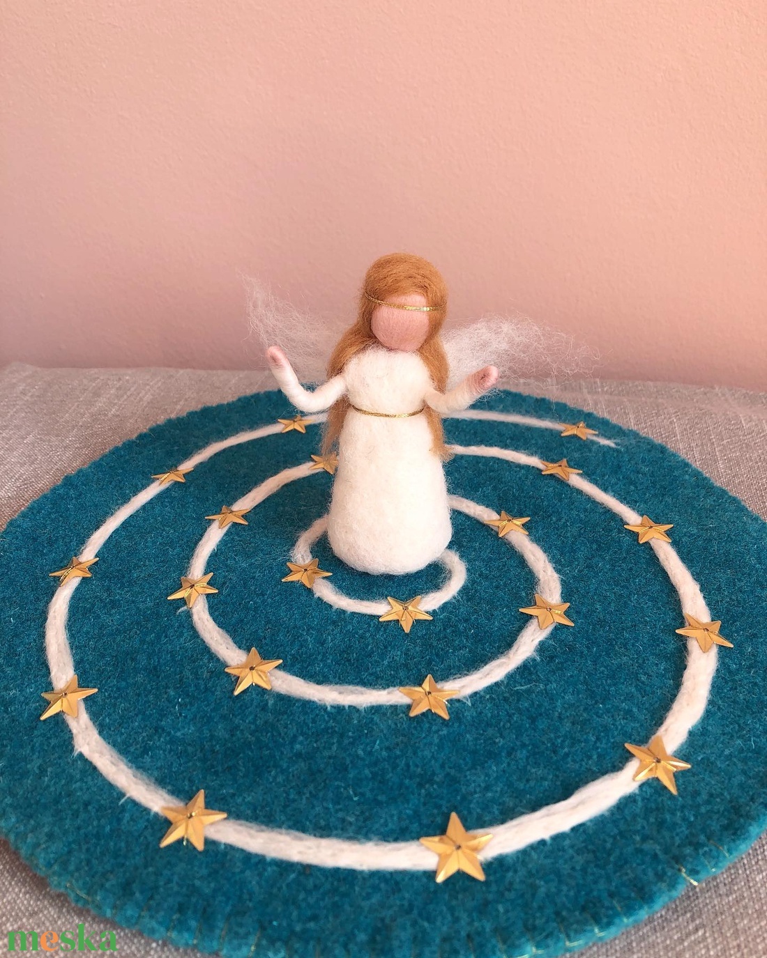 Adventi lépegető - játék & sport - készségfejlesztő és logikai játék - montessori szivárvány, waldorf játékok - Meska.hu