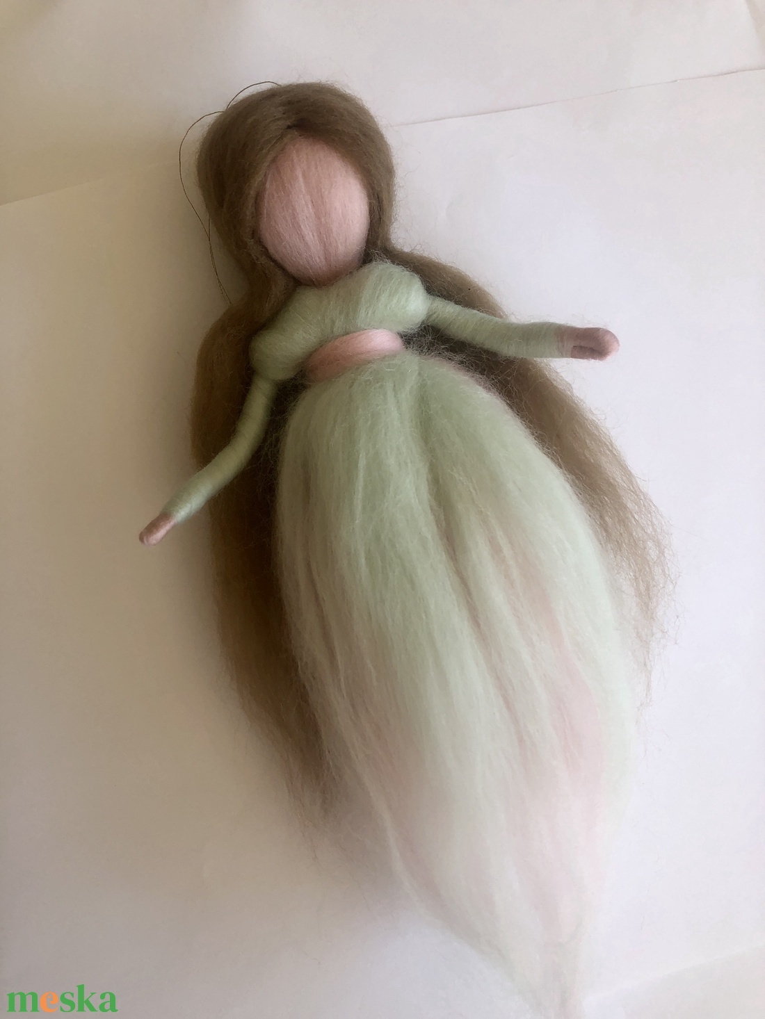 Gyapjú tündér - baba - mama - baba játékok - waldorf játékok - Meska.hu