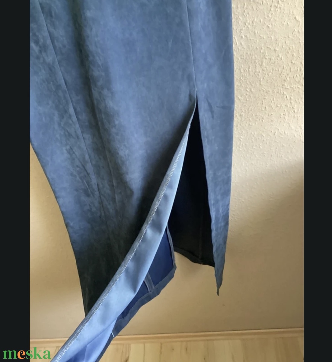 Tükörbársony hosszú kosztüm ruha - ruha & divat - női ruha - alkalmi ruha & estélyi ruha - Meska.hu