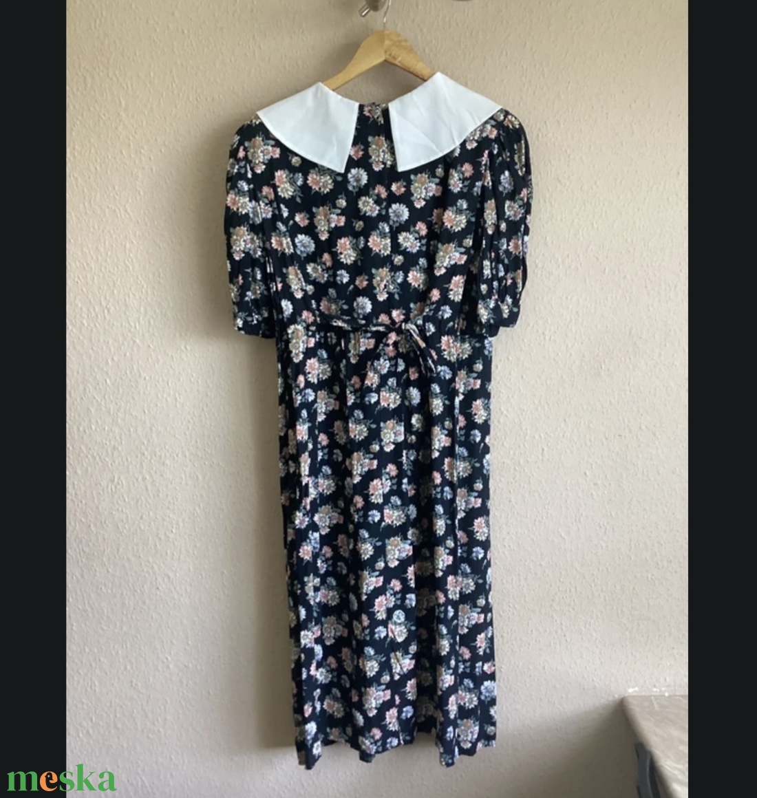 Lenge virágos ruha - ruha & divat - női ruha - alkalmi ruha & estélyi ruha - Meska.hu