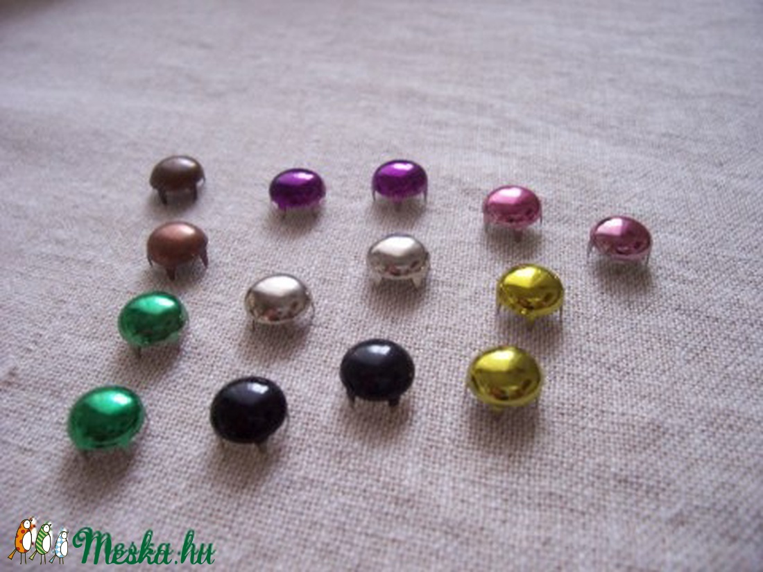 Szegecs-kör alakú - kellékek & szerszámok - gyöngyfűzés kellékek - Meska.hu