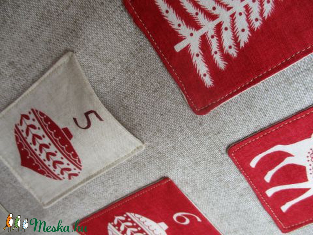 Adventi naptár (kisebb) - karácsony - Meska.hu Adventi naptár (kisebb) - karácsony - Meska.hu