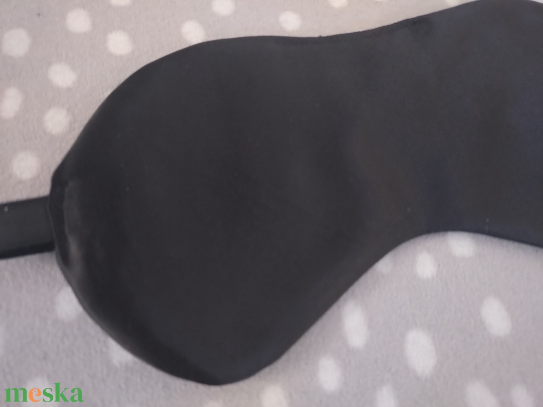 Fekete éjszaka-alvómaszk - szépségápolás - arcápolás - alvómaszk, szemmaszk - Meska.hu