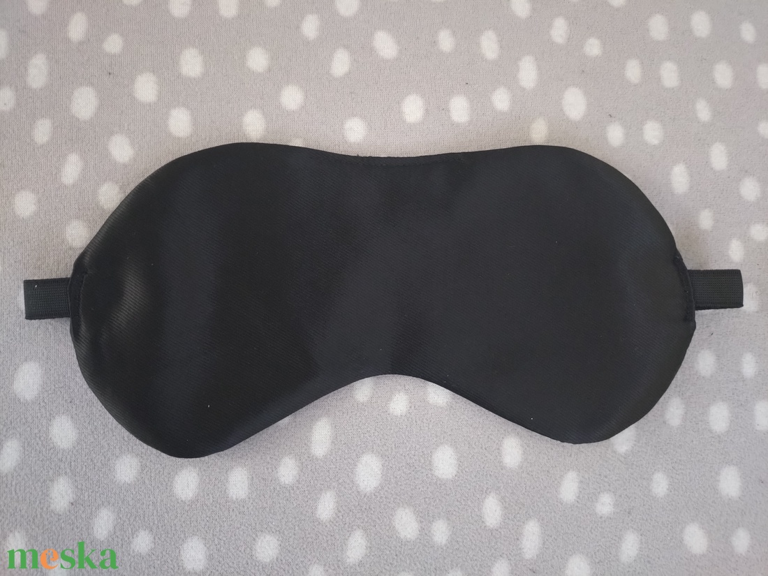 Fekete éjszaka-alvómaszk - szépségápolás - arcápolás - alvómaszk, szemmaszk - Meska.hu