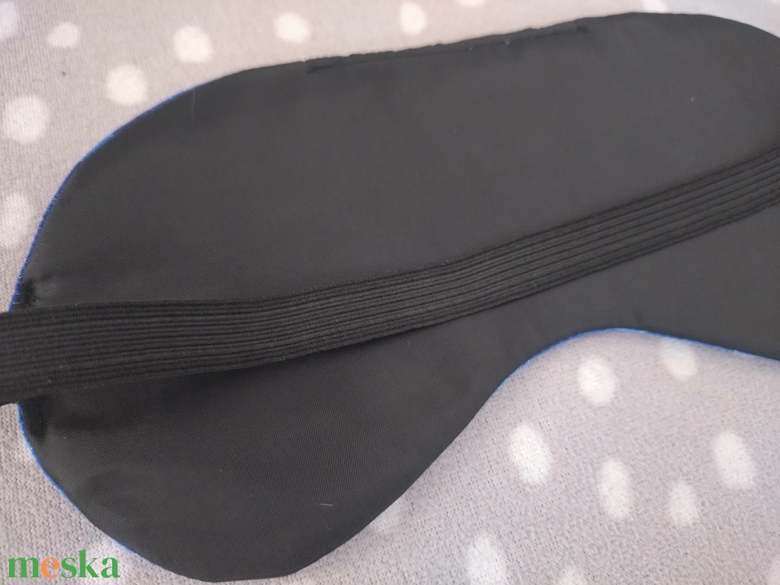 Kék csillagos éjszaka-alvómaszk - szépségápolás - arcápolás - alvómaszk, szemmaszk - Meska.hu