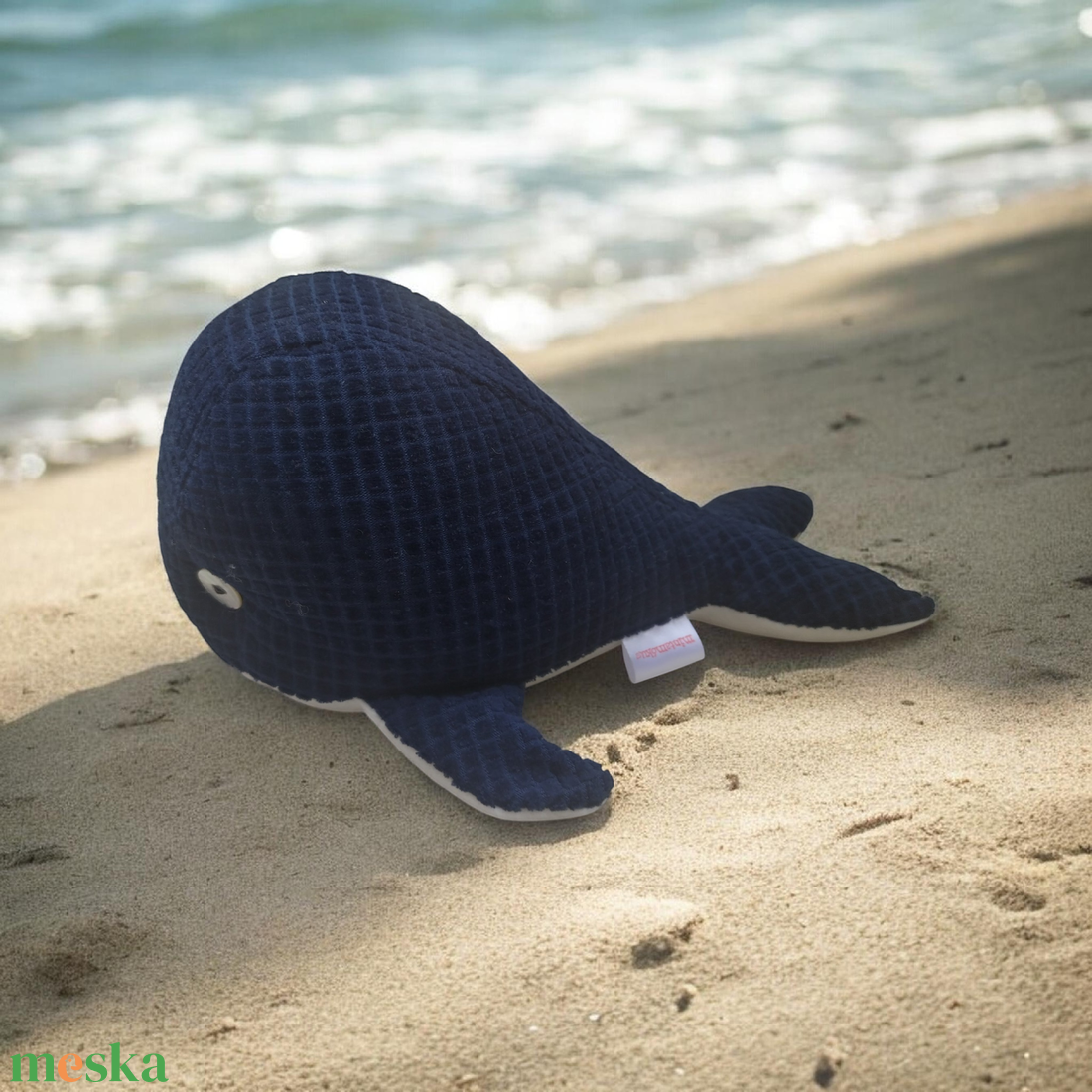 Bálint, a bálna - játék & sport - plüssállat & játékfigura - delfin, bálna - Meska.hu