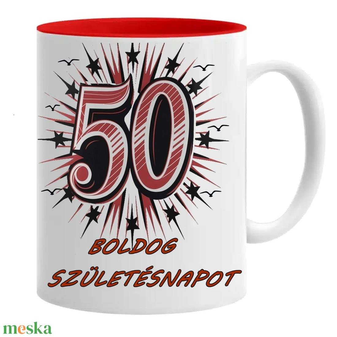 Boldog születésnapot bögre - otthon & életmód - konyhafelszerelés, tálalás - tálalás - bögre & csésze - Meska.hu