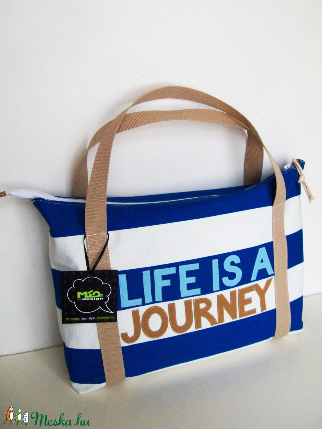 Life is a Journey textil táska -  - Meska.hu