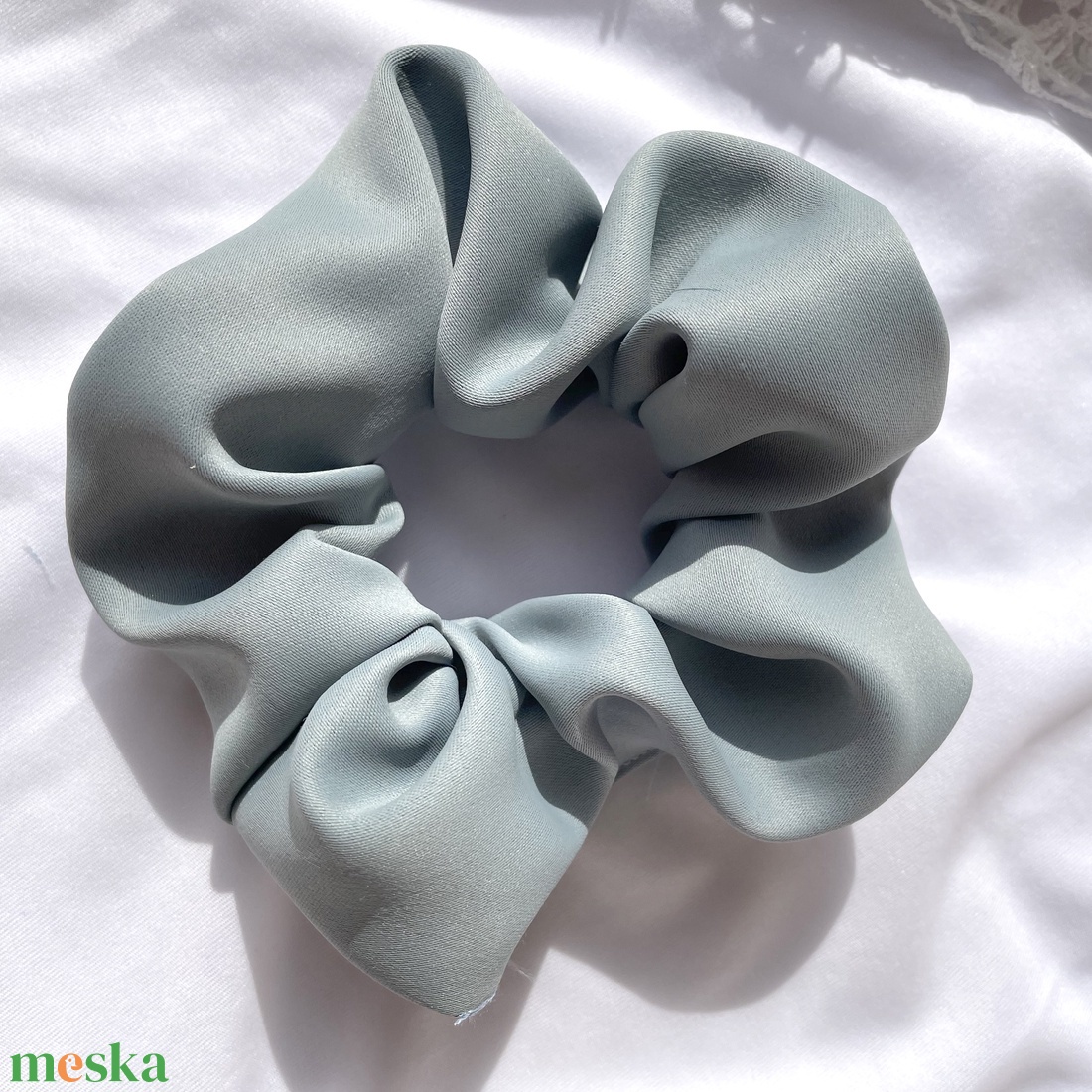 Textil scrunchie hajgumi, M - szürkéskék - ruha & divat - hajdísz & hajcsat - hajgumi - Meska.hu Textil scrunchie hajgumi, M - szürkéskék - ruha & divat - hajdísz & hajcsat - hajgumi - Meska.hu