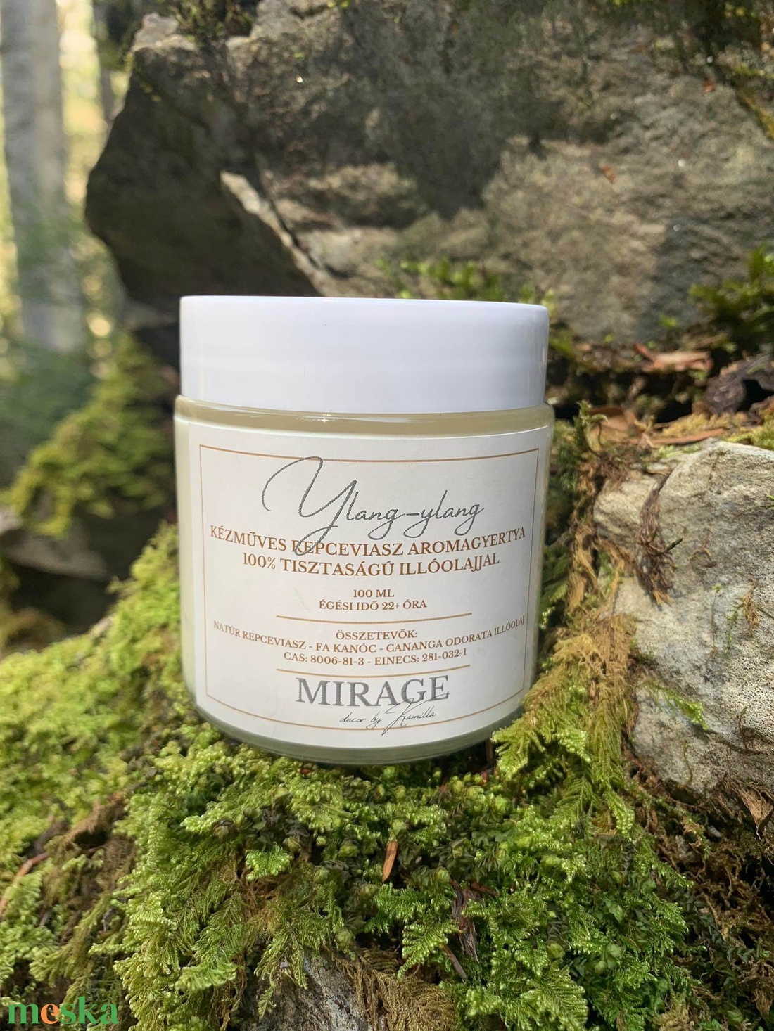 Kézműves repceviasz aromagyertya, 100% tisztaságú ylang-ylang illóolajjal - otthon & életmód - gyertya, illat, aroma - gyertya - Meska.hu Kézműves repceviasz aromagyertya, 100% tisztaságú ylang-ylang illóolajjal - otthon & életmód - gyertya, illat, aroma - gyertya - Meska.hu