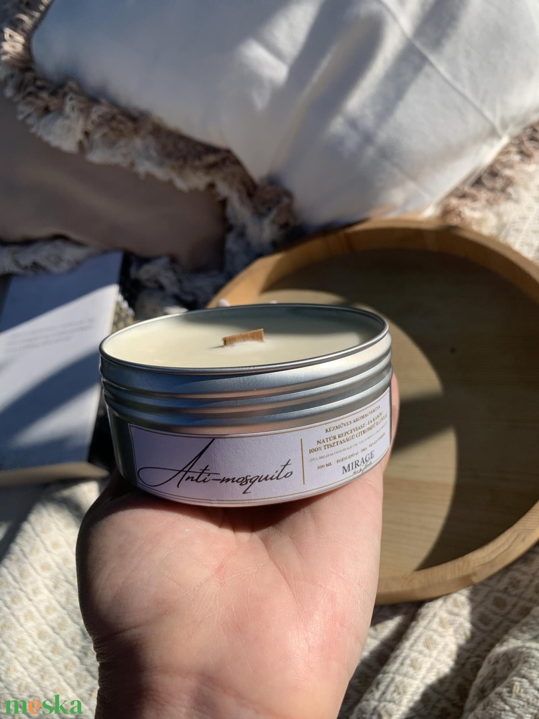 Anti-mosquito - kézműves vegán repceviasz aromagyertya, citromfű illóolajjal - otthon & életmód - gyertya, illat, aroma - gyertya - Meska.hu Anti-mosquito - kézműves vegán repceviasz aromagyertya, citromfű illóolajjal - otthon & életmód - gyertya, illat, aroma - gyertya - Meska.hu