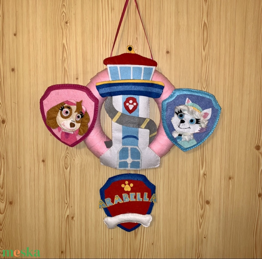 Mancs őrjárat filc ajtódísz, gyereknévtábla gyerekeknek, gyerekszoba dekoráció - otthon & életmód - babaszoba, gyerekszoba - gyerek névtábla - Meska.hu Mancs őrjárat filc ajtódísz, gyereknévtábla gyerekeknek, gyerekszoba dekoráció - otthon & életmód - babaszoba, gyerekszoba - gyerek névtábla - Meska.hu