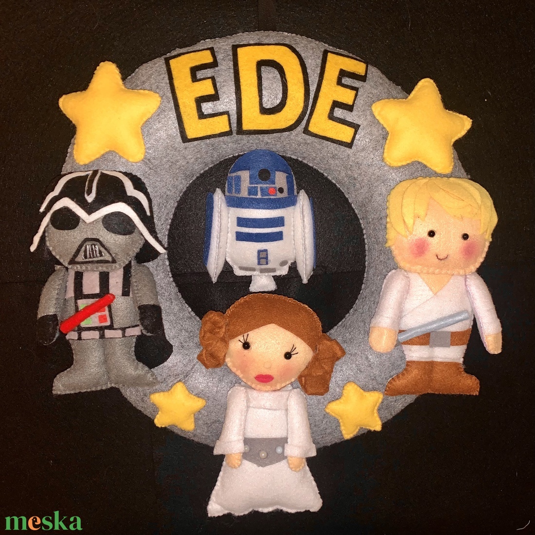 Star Wars babaszoba dekoráció, gyermek névtábla - otthon & életmód - babaszoba, gyerekszoba - babaszoba dekoráció - Meska.hu