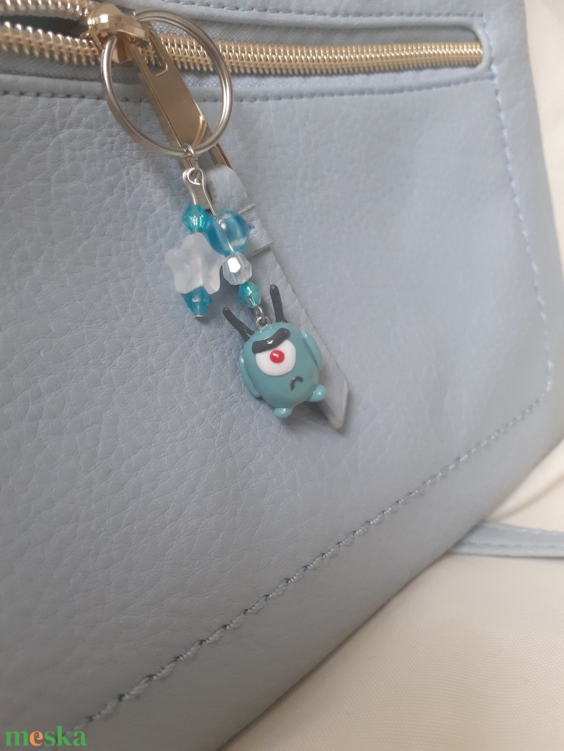 � Plankton charm kulcstartó - táska & tok - kulcstartó & táskadísz - táskadísz - Meska.hu