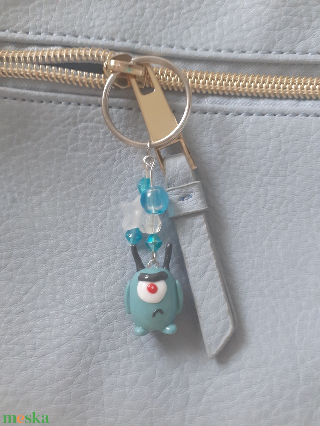 � Plankton charm kulcstartó - táska & tok - kulcstartó & táskadísz - táskadísz - Meska.hu