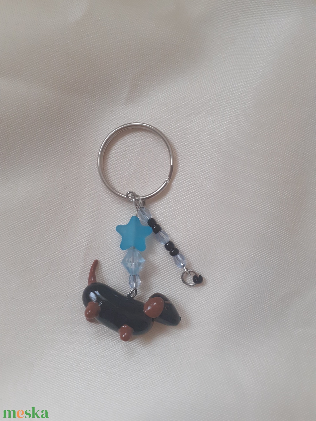 � Tacskó charm kulcstartó - táska & tok - kulcstartó & táskadísz - táskadísz - Meska.hu