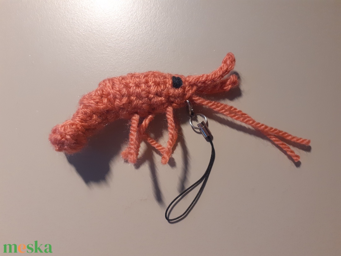 � Utazó garnéla - táska & tok - kulcstartó & táskadísz - táskadísz - Meska.hu