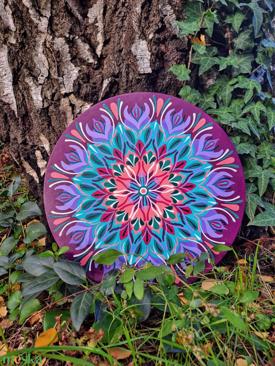 Éjszaka csillaga mandala 35 cm - otthon & életmód - dekoráció - fali és függő dekoráció - falra akasztható dekor - Meska.hu Éjszaka csillaga mandala 35 cm - otthon & életmód - dekoráció - fali és függő dekoráció - falra akasztható dekor - Meska.hu