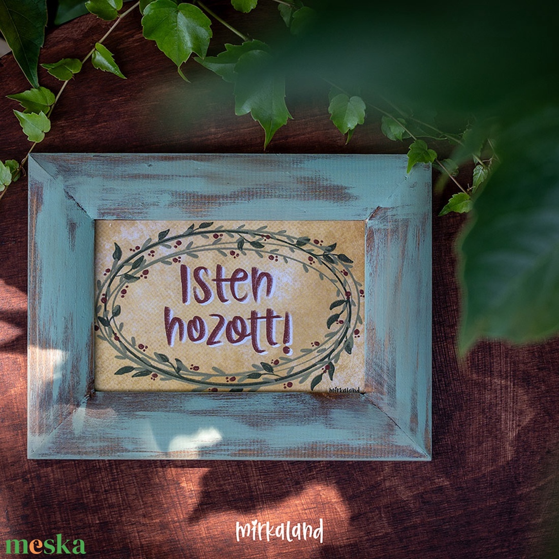 Isten hozott! kézzel festett keretes tábla - otthon & életmód - dekoráció - ajtó- és ablak dekoráció - ajtótábla - Meska.hu Isten hozott! kézzel festett keretes tábla - otthon & életmód - dekoráció - ajtó- és ablak dekoráció - ajtótábla - Meska.hu