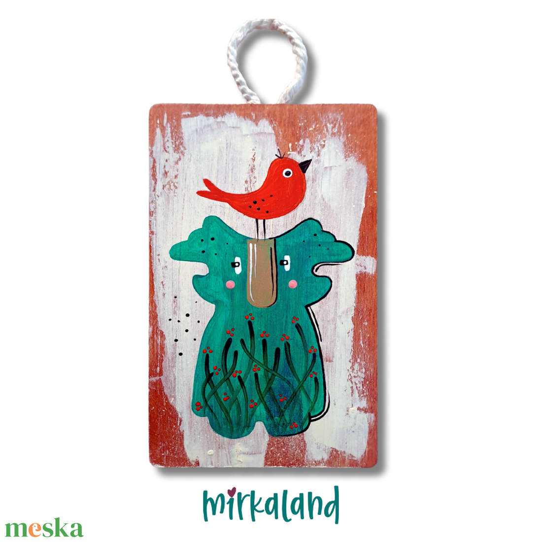 Pillóka  A Téli Szárnybontogató  falikép - művészet - festmény - akril - Meska.hu