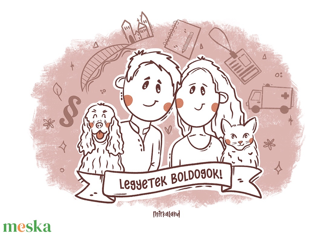  Egyedi Mesés Portré � Személyre szabott ajándék fénykép alapján - művészet - portré & karikatúra - portré - Meska.hu