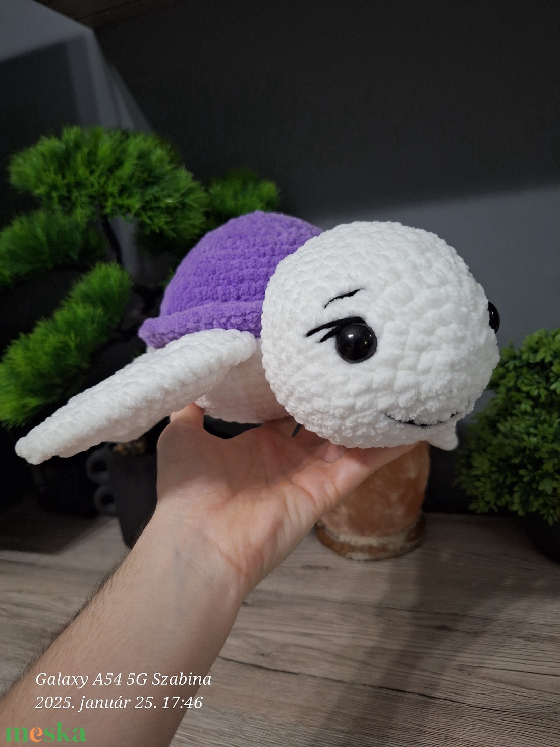 Horgolt teknős - játék & sport - plüssállat & játékfigura - más figura - Meska.hu