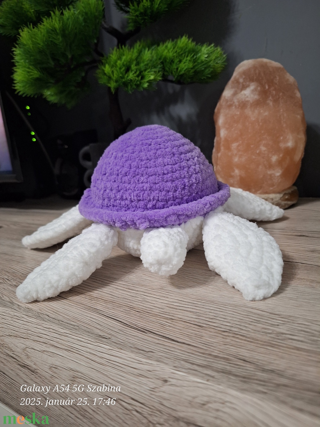 Horgolt teknős - játék & sport - plüssállat & játékfigura - más figura - Meska.hu