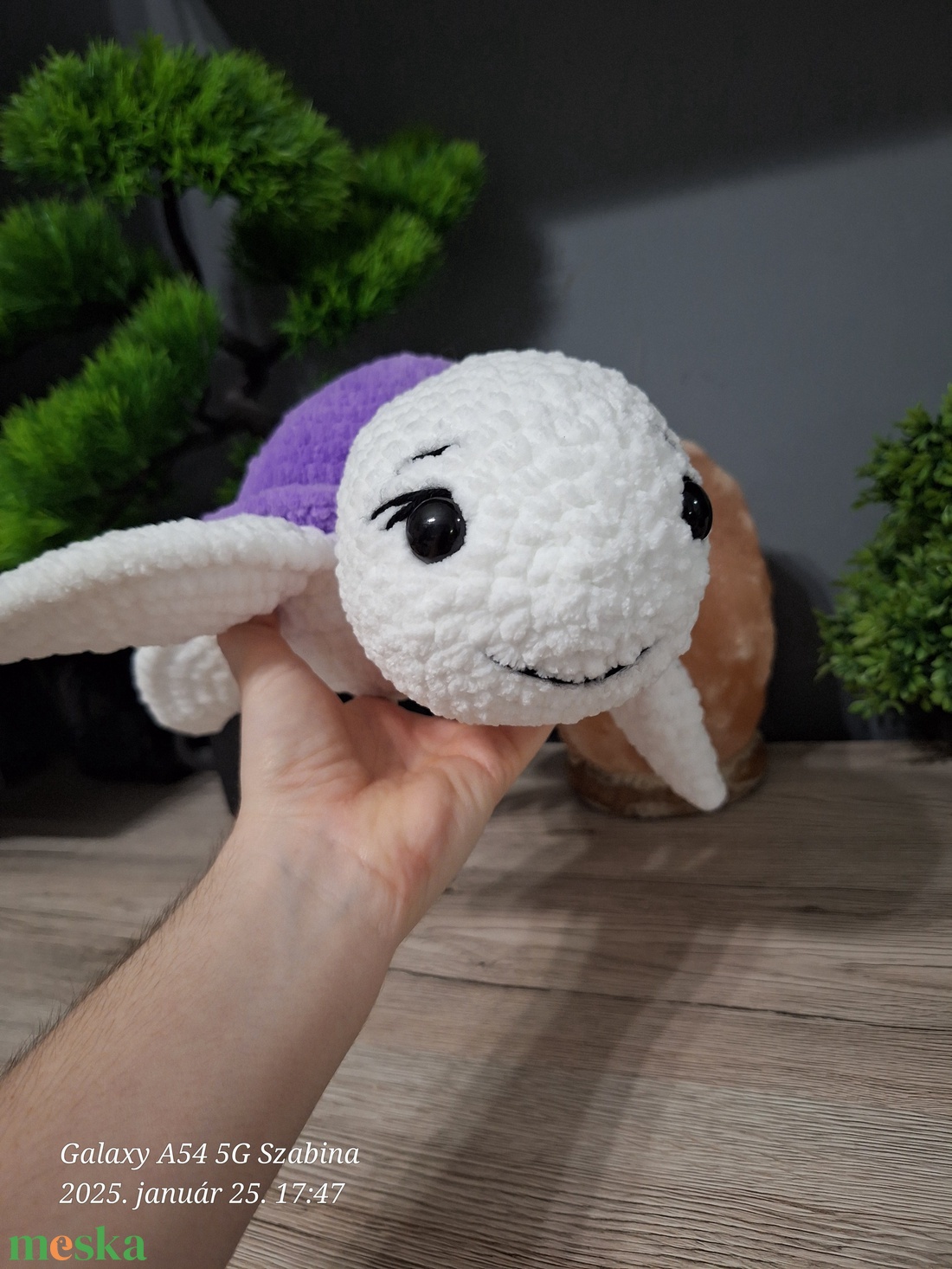 Horgolt teknős - játék & sport - plüssállat & játékfigura - más figura - Meska.hu