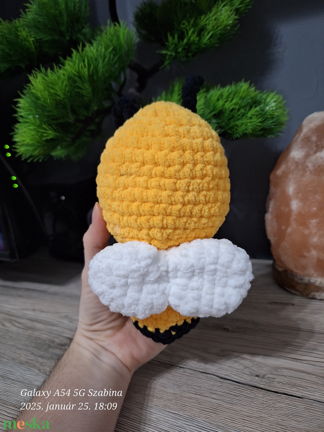 Horgolt méhecske - játék & sport - plüssállat & játékfigura - méhecske - Meska.hu