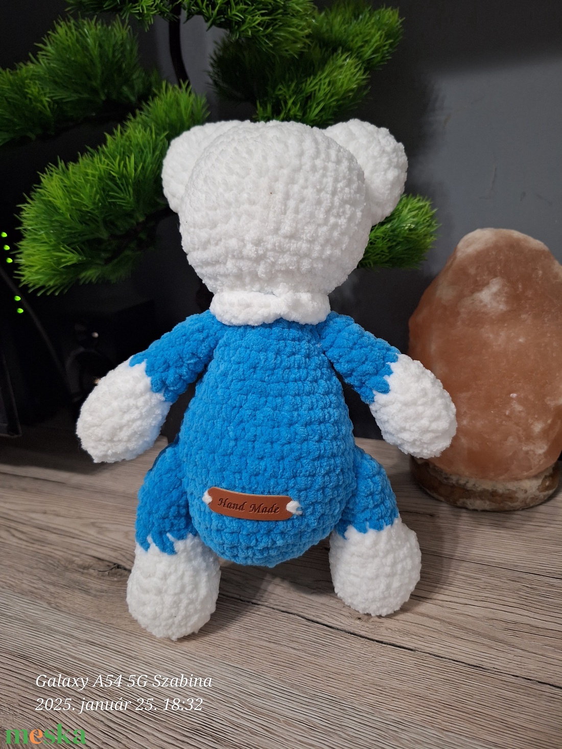 Horgolt Jegesmedve - játék & sport - plüssállat & játékfigura - maci - Meska.hu