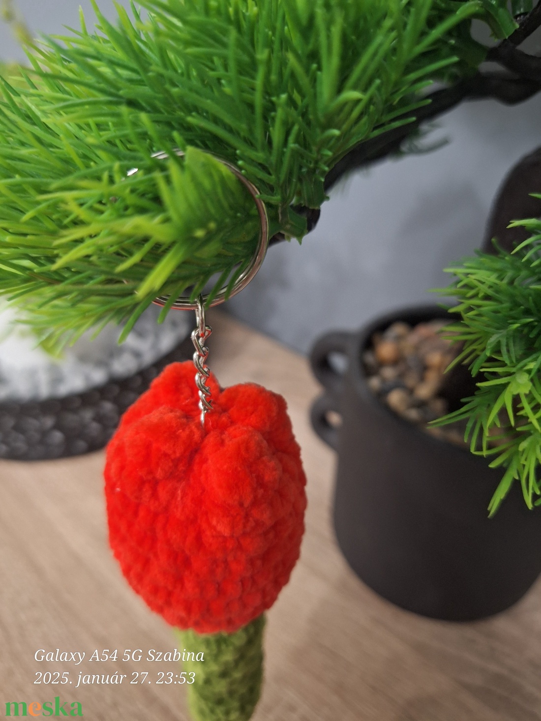 Horgolt tulipán kulcstartó - játék & sport - plüssállat & játékfigura - más figura - Meska.hu Horgolt tulipán kulcstartó - játék & sport - plüssállat & játékfigura - más figura - Meska.hu