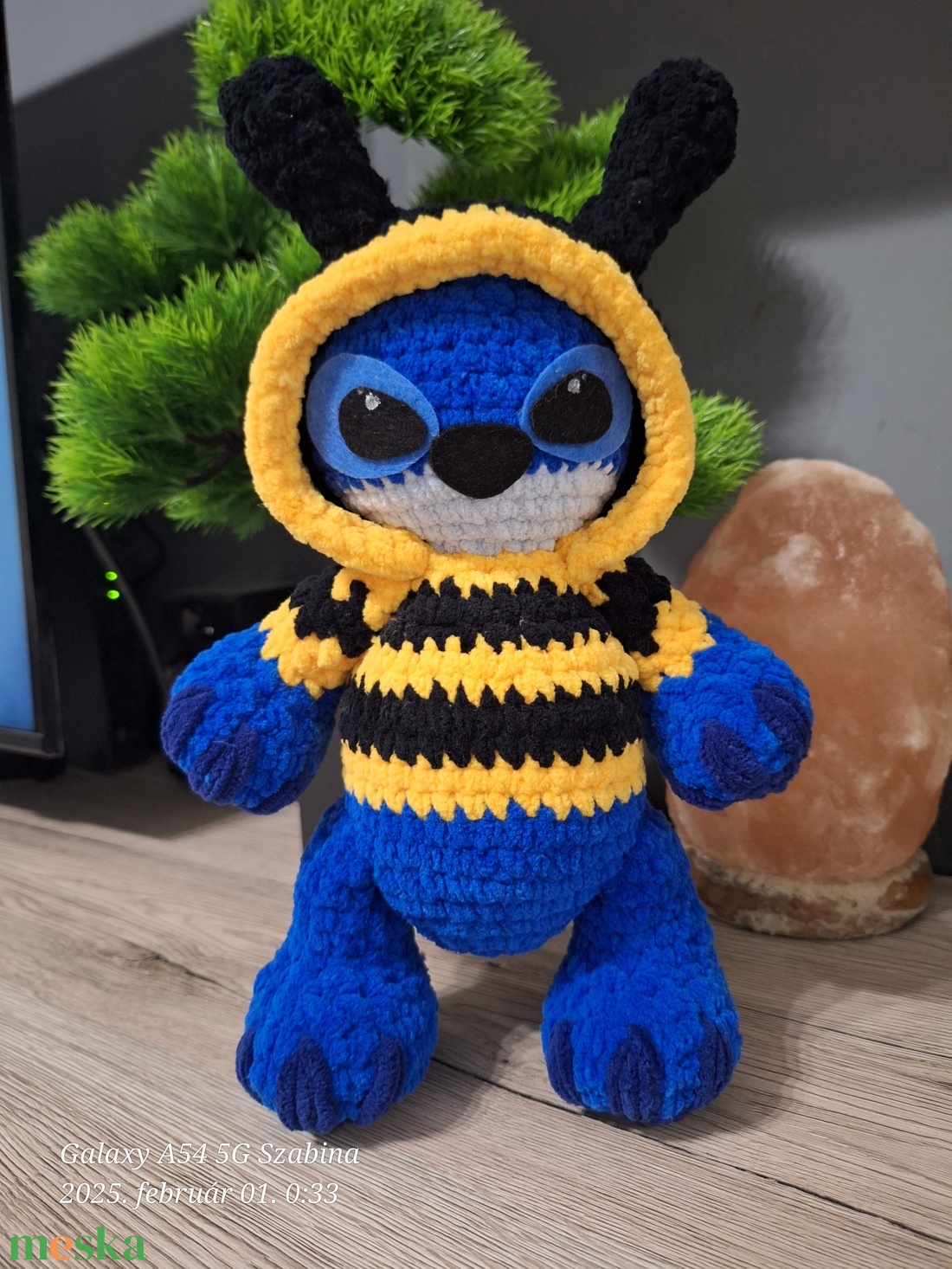 Horgolt Stitch - játék & sport - plüssállat & játékfigura - plüss mesefigurák - Meska.hu