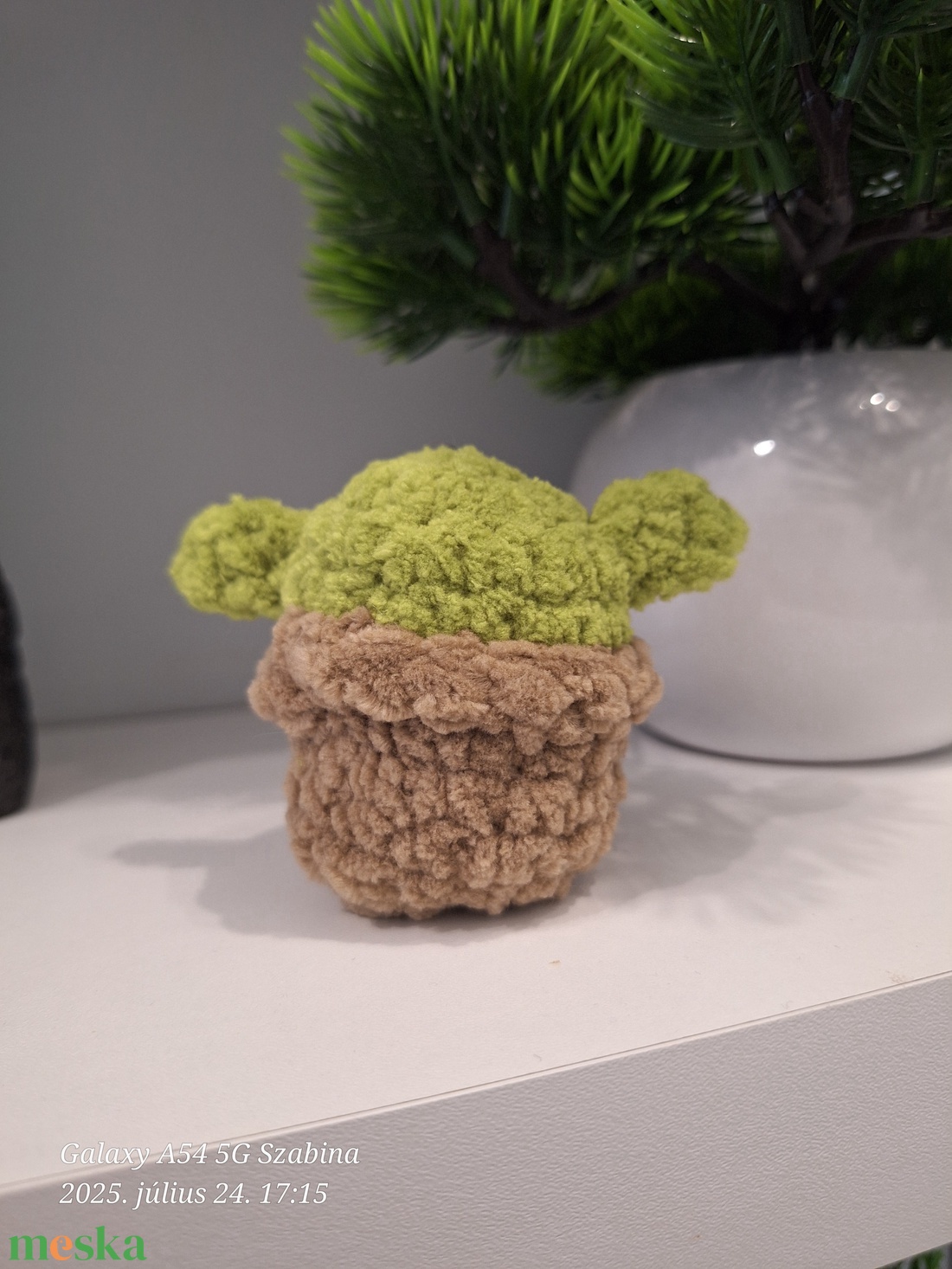 Horgolt Yoda kulcstartó - táska & tok - kulcstartó & táskadísz - táskadísz - Meska.hu Horgolt Yoda kulcstartó - táska & tok - kulcstartó & táskadísz - táskadísz - Meska.hu