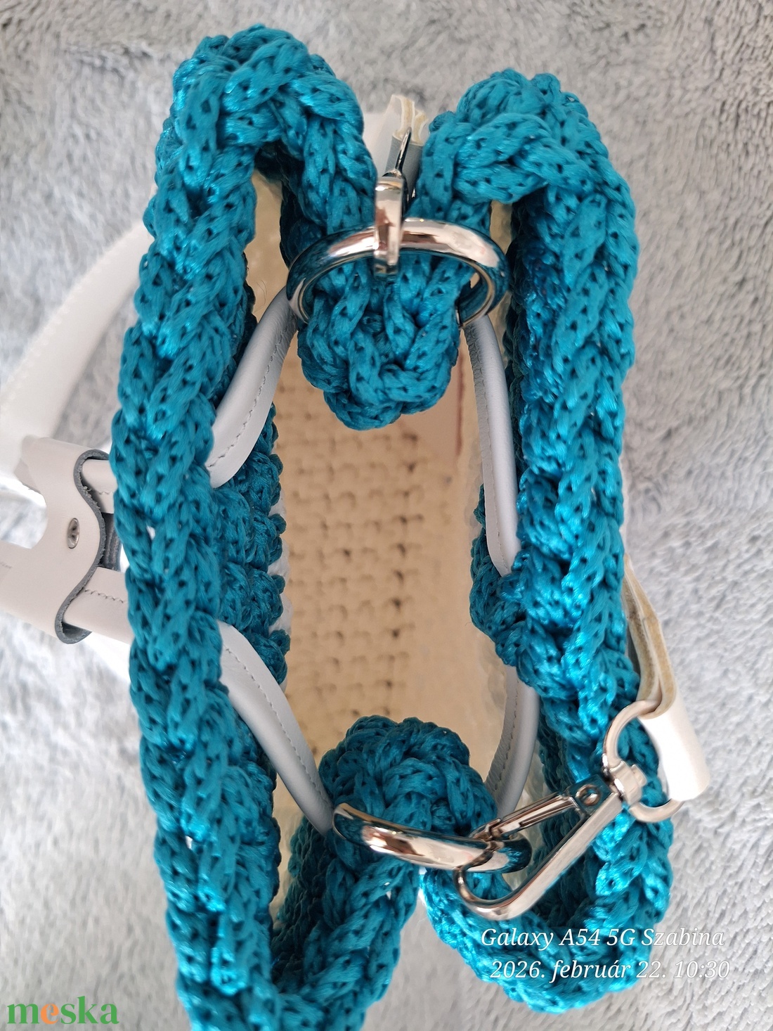 Horgolt táska - táska & tok - kézitáska & válltáska - vállon átvethető táska - Meska.hu