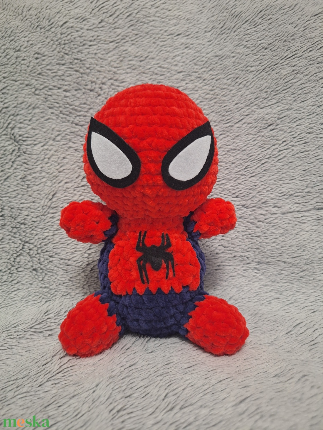 Horgolt Pókember - játék & sport - plüssállat & játékfigura - más figura - Meska.hu