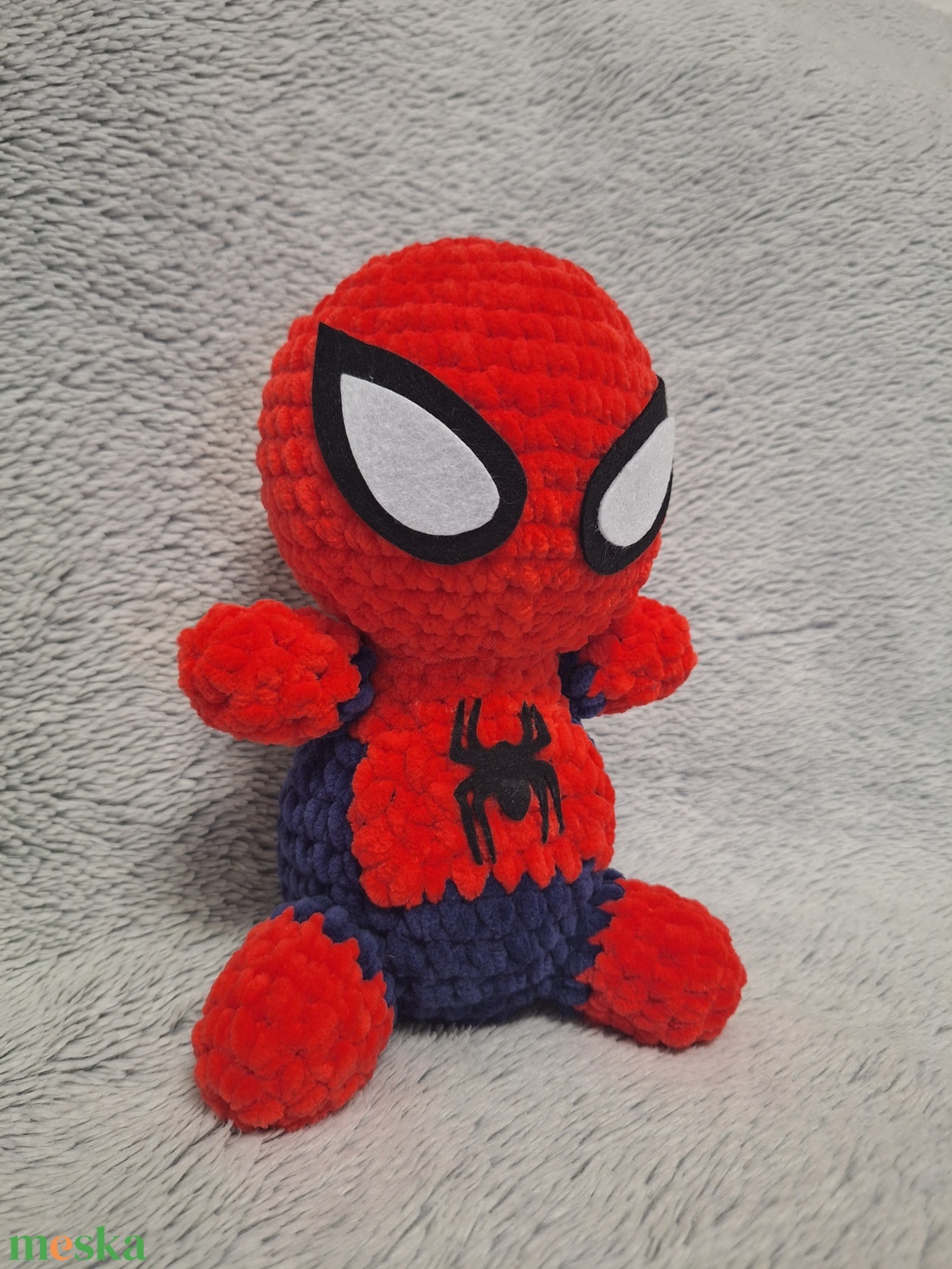 Horgolt Pókember - játék & sport - plüssállat & játékfigura - más figura - Meska.hu