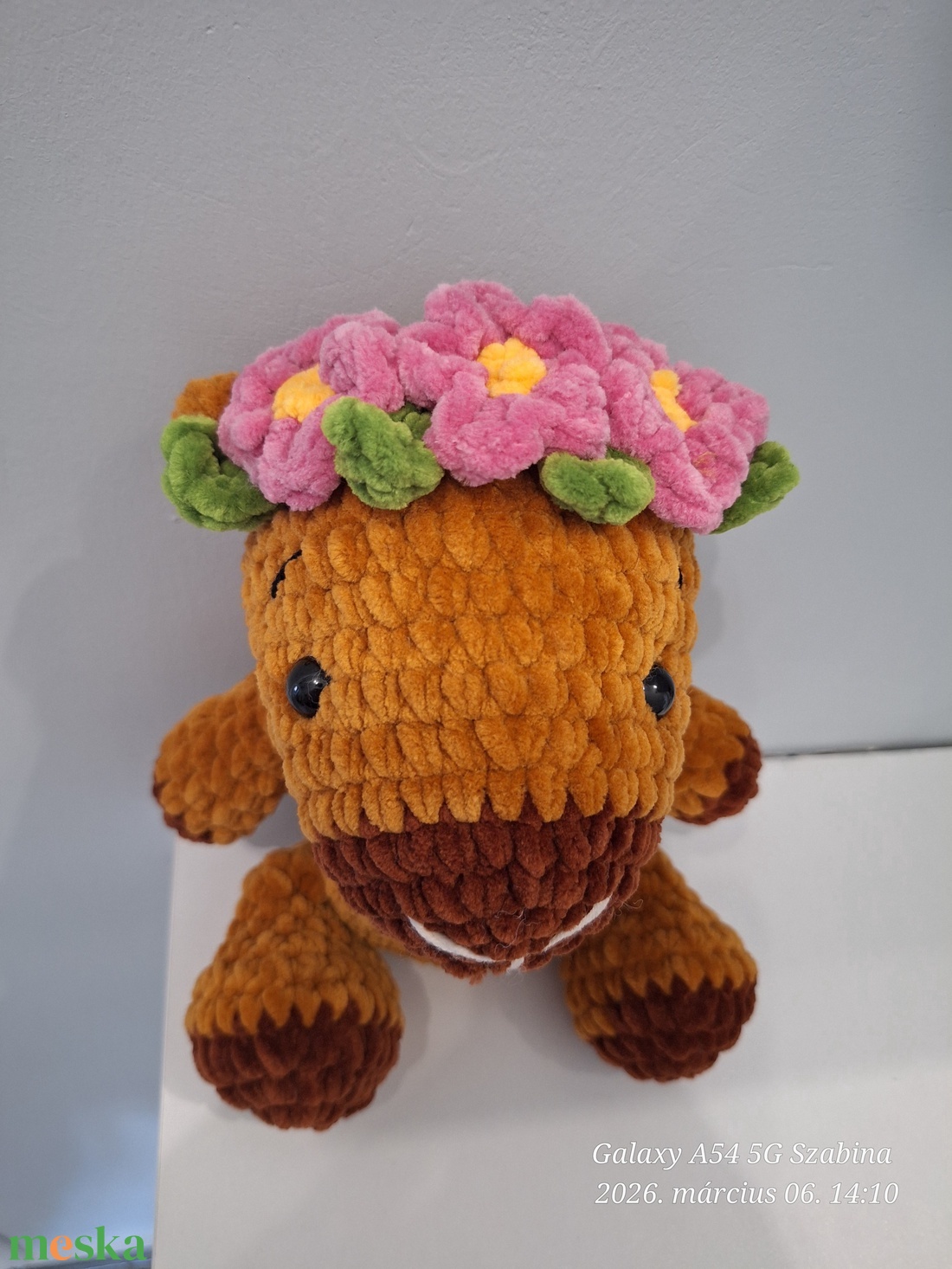 Horgolt Capybara - játék & sport - plüssállat & játékfigura - kapibara - Meska.hu