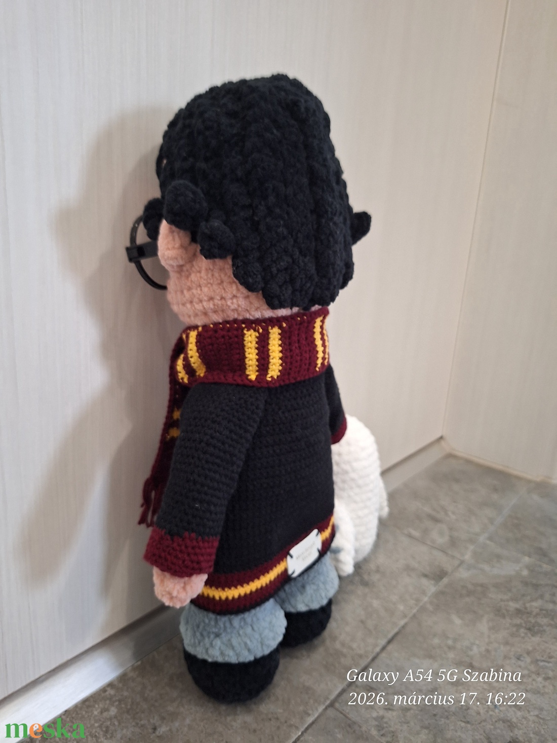 Horgolt Harry Potter és Hedvig - játék & sport - plüssállat & játékfigura - más figura - Meska.hu