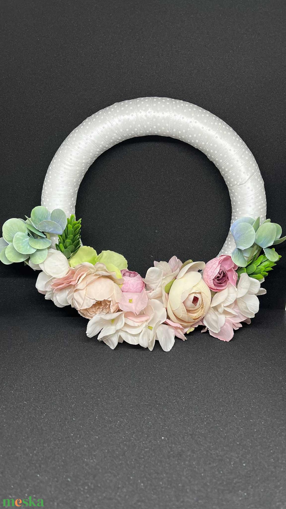 Habos-babos ajtódísz - otthon & életmód - dekoráció - ajtó- és ablak dekoráció - ajtódísz & kopogtató - Meska.hu