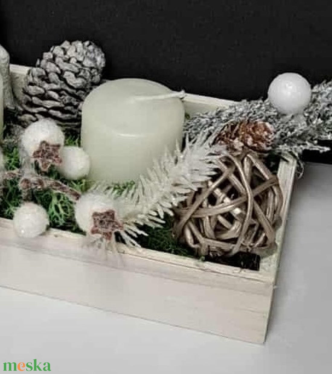 Tiszta Szív asztali dísz - otthon & életmód - dekoráció - asztal és polc dekoráció - asztaldísz - Meska.hu