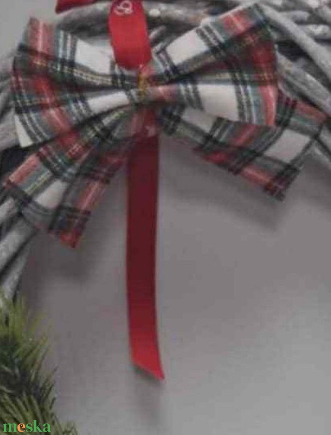 Almás vessző ajtódísz - otthon & életmód - dekoráció - ajtó- és ablak dekoráció - ajtódísz & kopogtató - Meska.hu