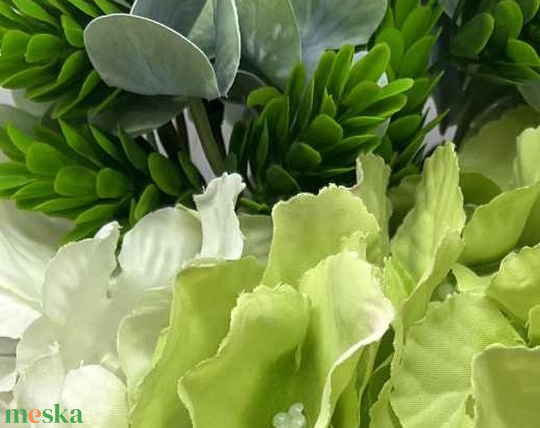 Zöldvarázs asztali dísz - otthon & életmód - virágdekoráció - virágdíszek - asztali virágdísz - Meska.hu