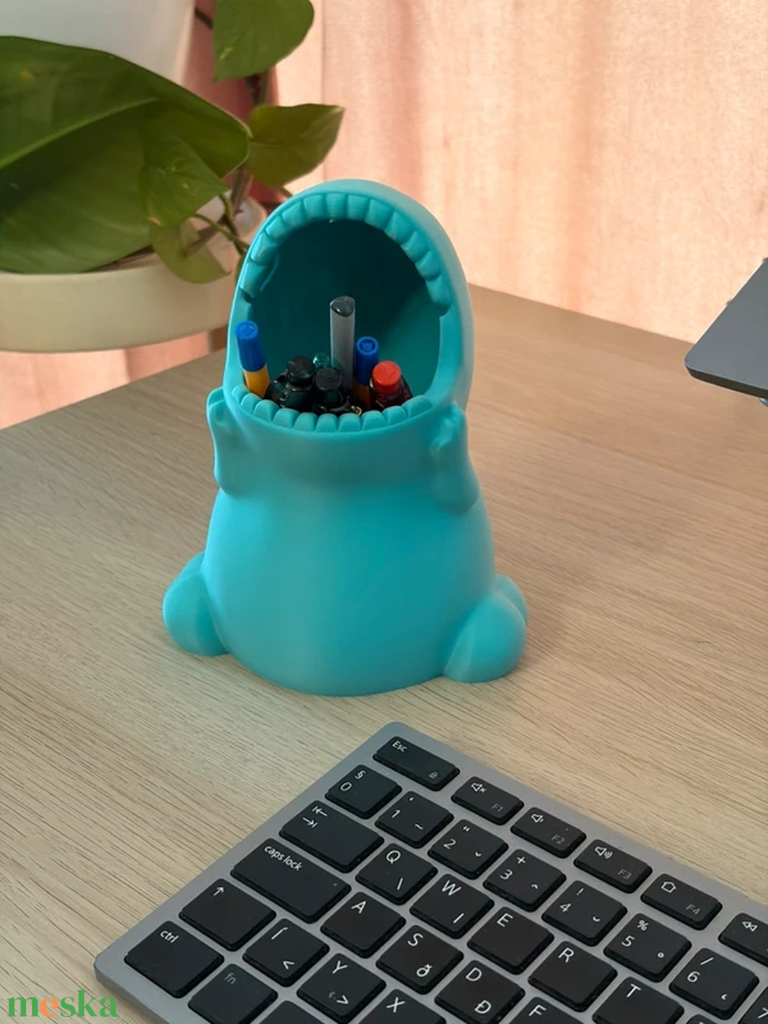 Dinosaur Pen Holder -  Dinoszauruszos tolltartó, asztali rendszerező - otthon & életmód - papír, írószer - tolltartó & ceruzatekercs - Meska.hu