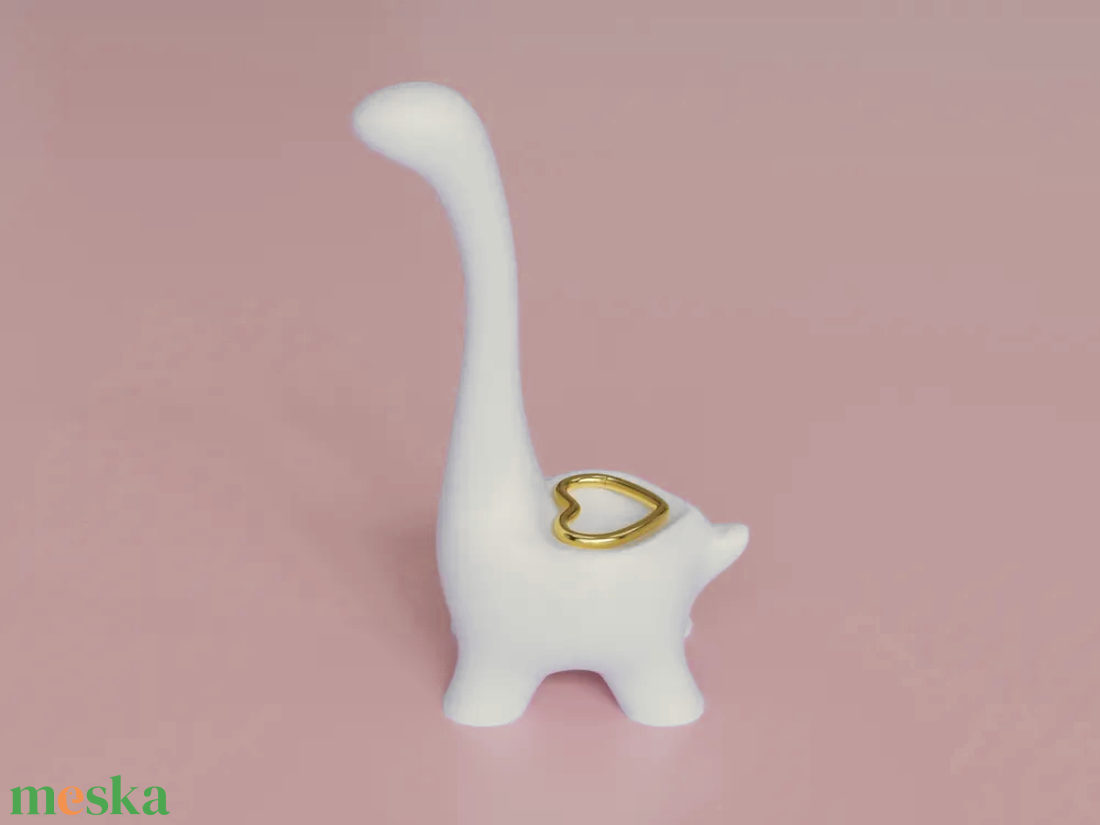 Ringosaurus Gyűrűtartó - ékszer - ékszertartó - ékszertartó állvány - Meska.hu